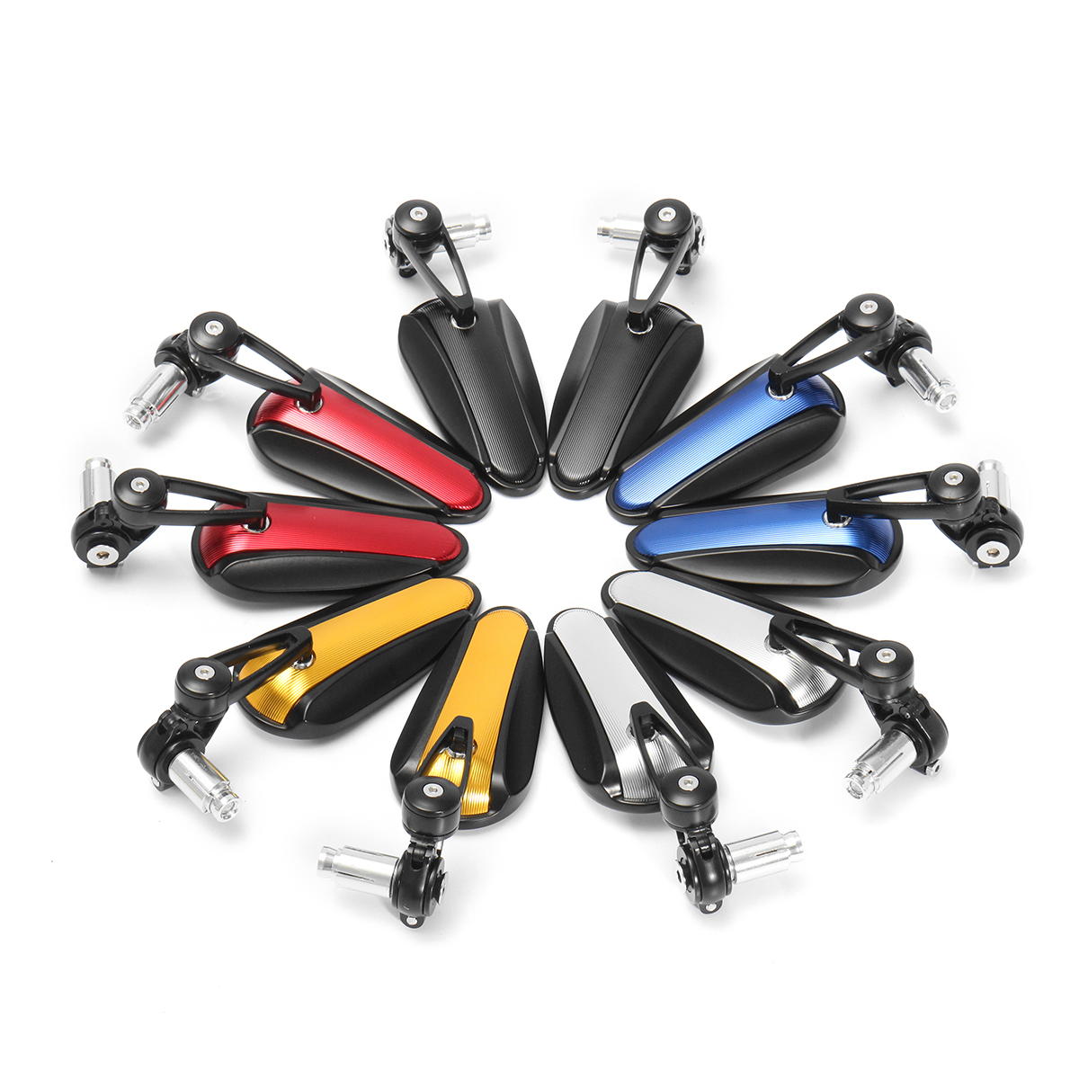 78-Inch-Handlebar-End-Mounting-Rear-View-Side-Mirrors-CNC-Aluminum-Motorcycle-Bike-1115924
