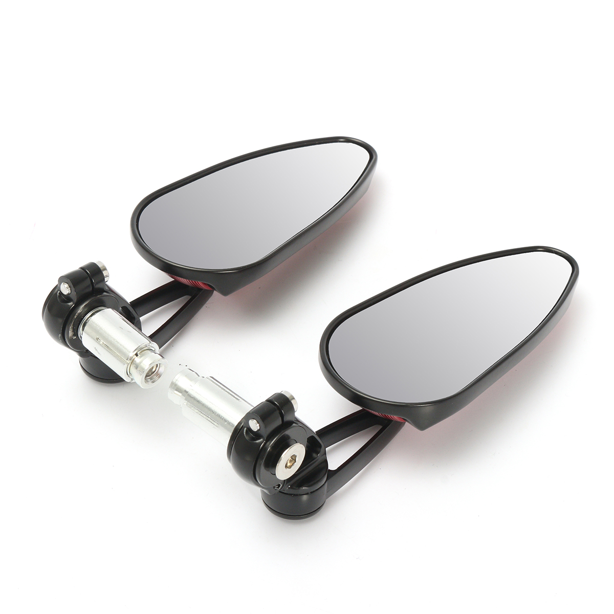 78-Inch-Handlebar-End-Mounting-Rear-View-Side-Mirrors-CNC-Aluminum-Motorcycle-Bike-1115924