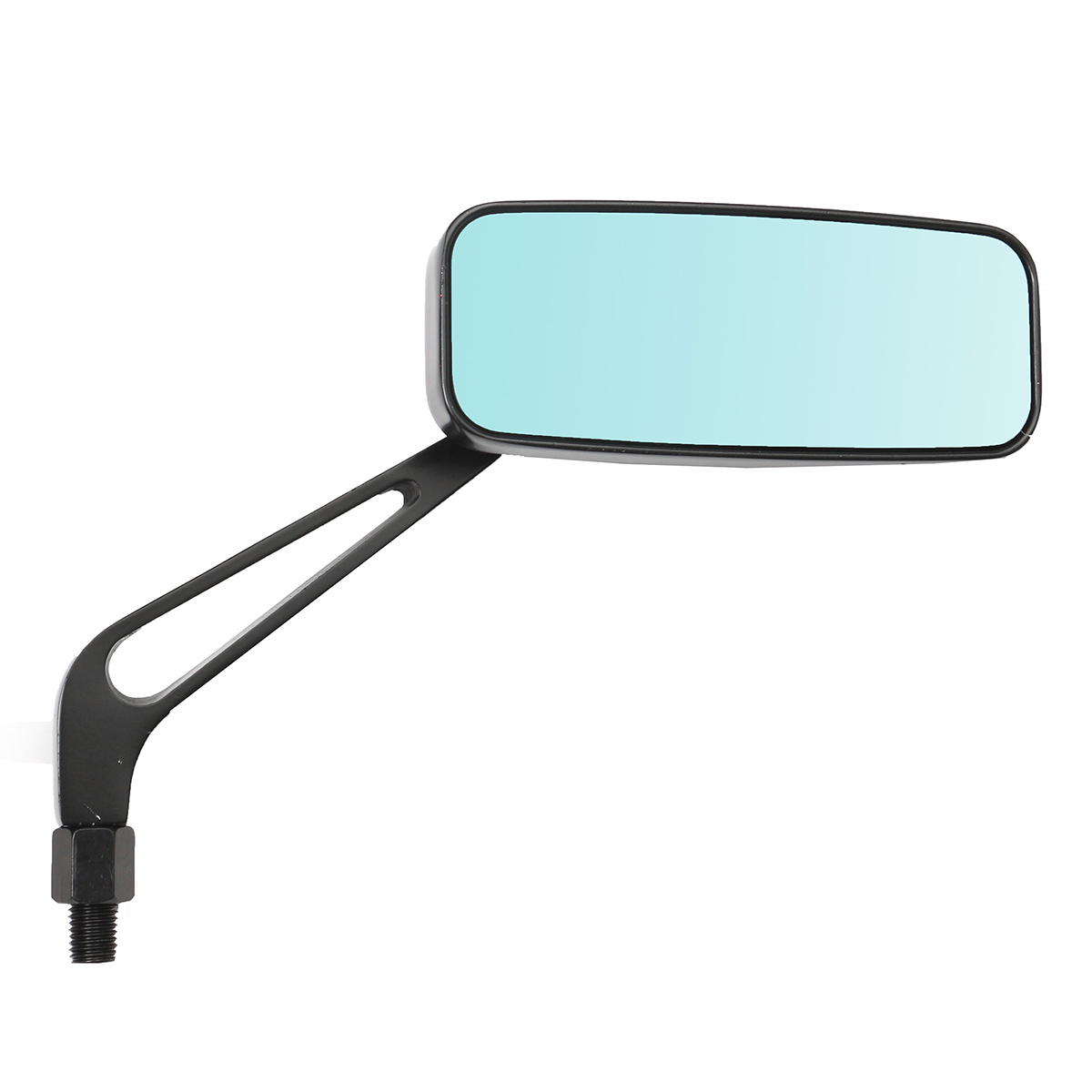 8mm-10mm-Aluminum-Motorcycle-Rectangle-Rear-View-Side-Mirror-Universal-1158627