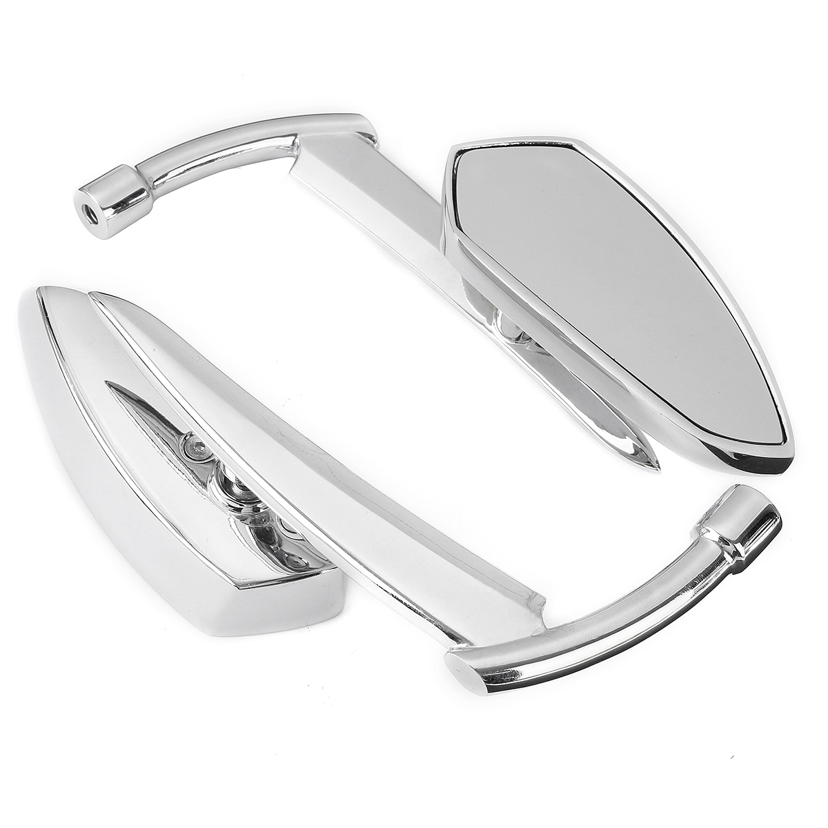 8mm-10mm-Chromed-CNC-Blade-Rear-Review-Mirrors-For-Harley-Dyna-Heritage-Softail-Sportster-1159108