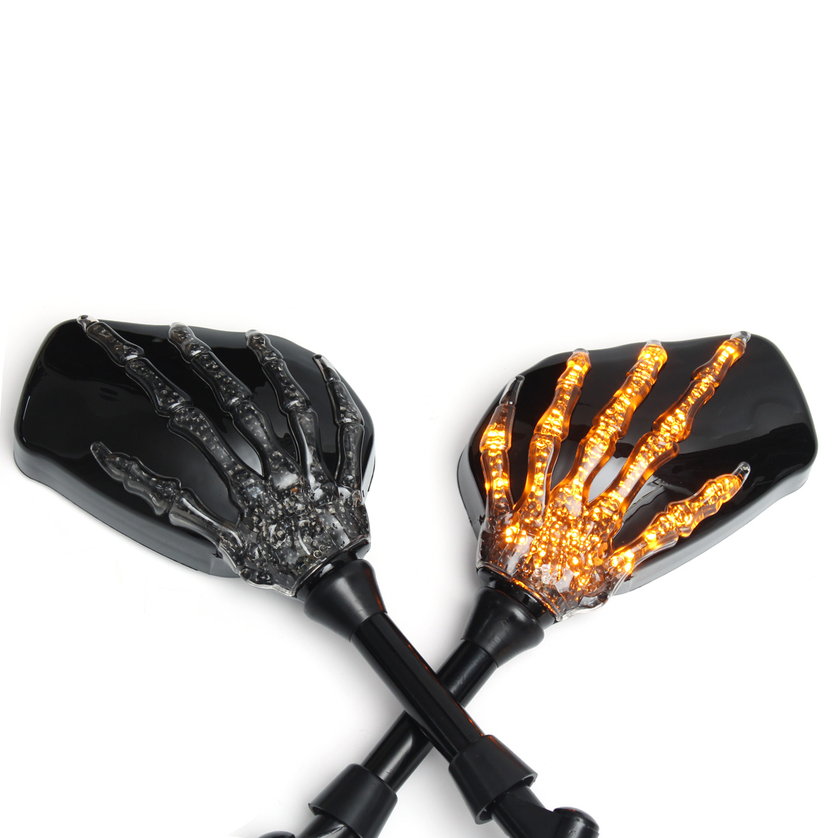 8mm-10mm-Pair-Skull-Hand-LED-Turn-Signal-Motorcycle-Mirrors-For-Harley-Cruiser-1188491