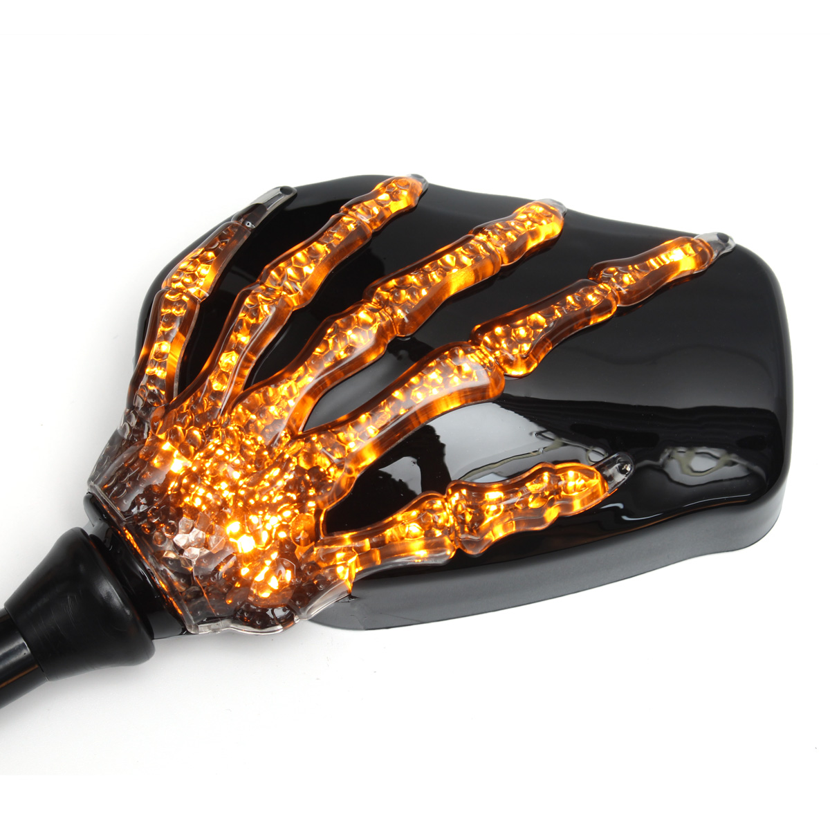 8mm-10mm-Pair-Skull-Hand-LED-Turn-Signal-Motorcycle-Mirrors-For-Harley-Cruiser-1188491