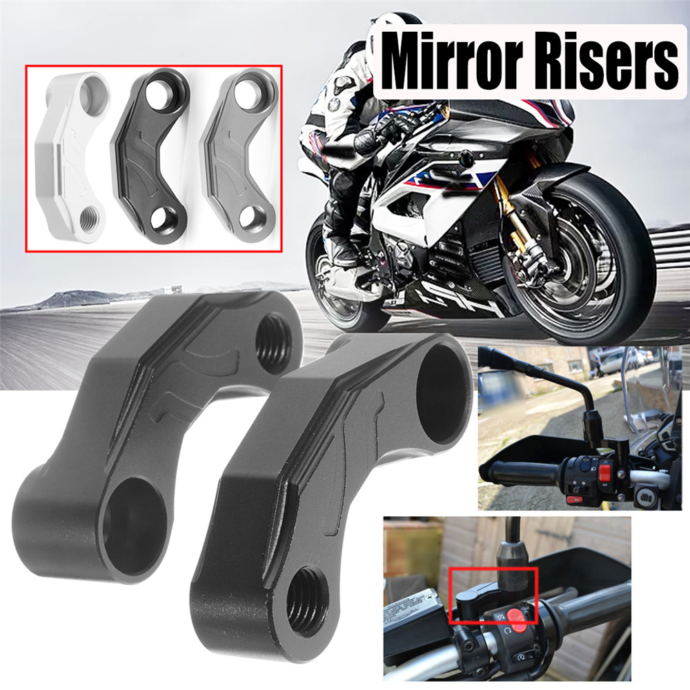 8mm10mm-Universal-Aluminum-Alloy-Motorcycle-Rearview-Mirrors-Risers-Extenders-1386834