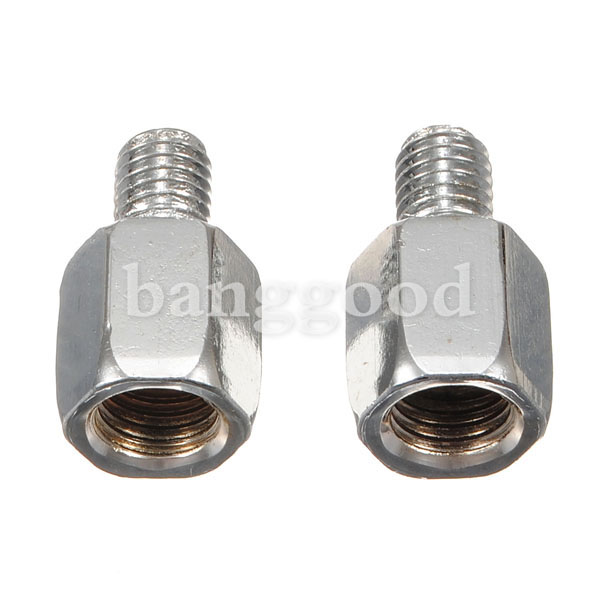 Chrome-Motorcycle-Skull-Mirror-For-Harley-Softail-Dyna-Black-33915