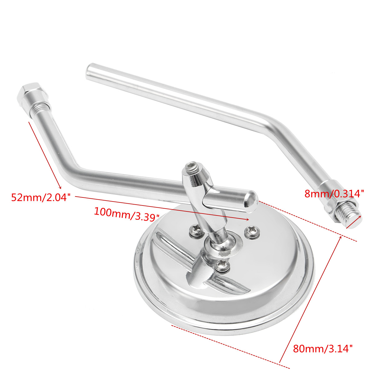 Chrome-Round-Classic-Retro-Motorcycle-Rear-View-Mirror-For-Harley-Thruxton-Bonneville-1206937