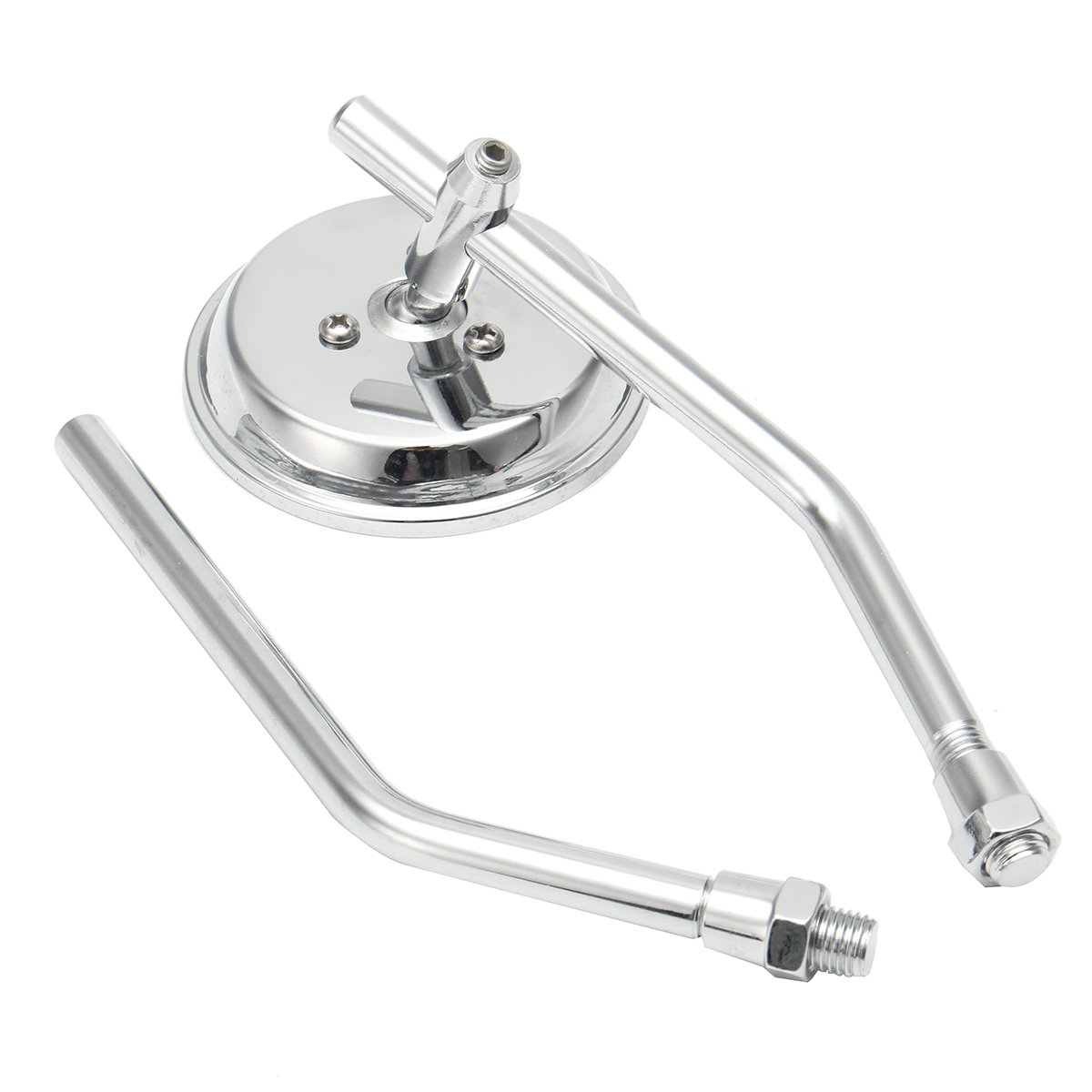 Chrome-Round-Classic-Retro-Motorcycle-Rear-View-Mirror-For-Harley-Thruxton-Bonneville-1206937