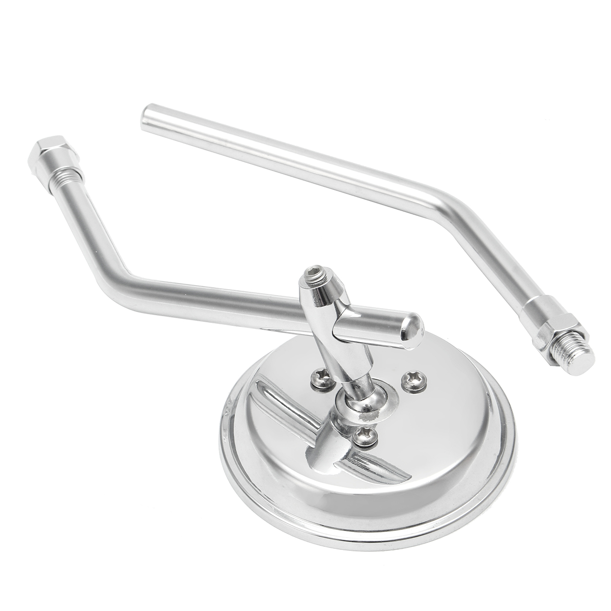 Chrome-Round-Classic-Retro-Motorcycle-Rear-View-Mirror-For-Harley-Thruxton-Bonneville-1206937
