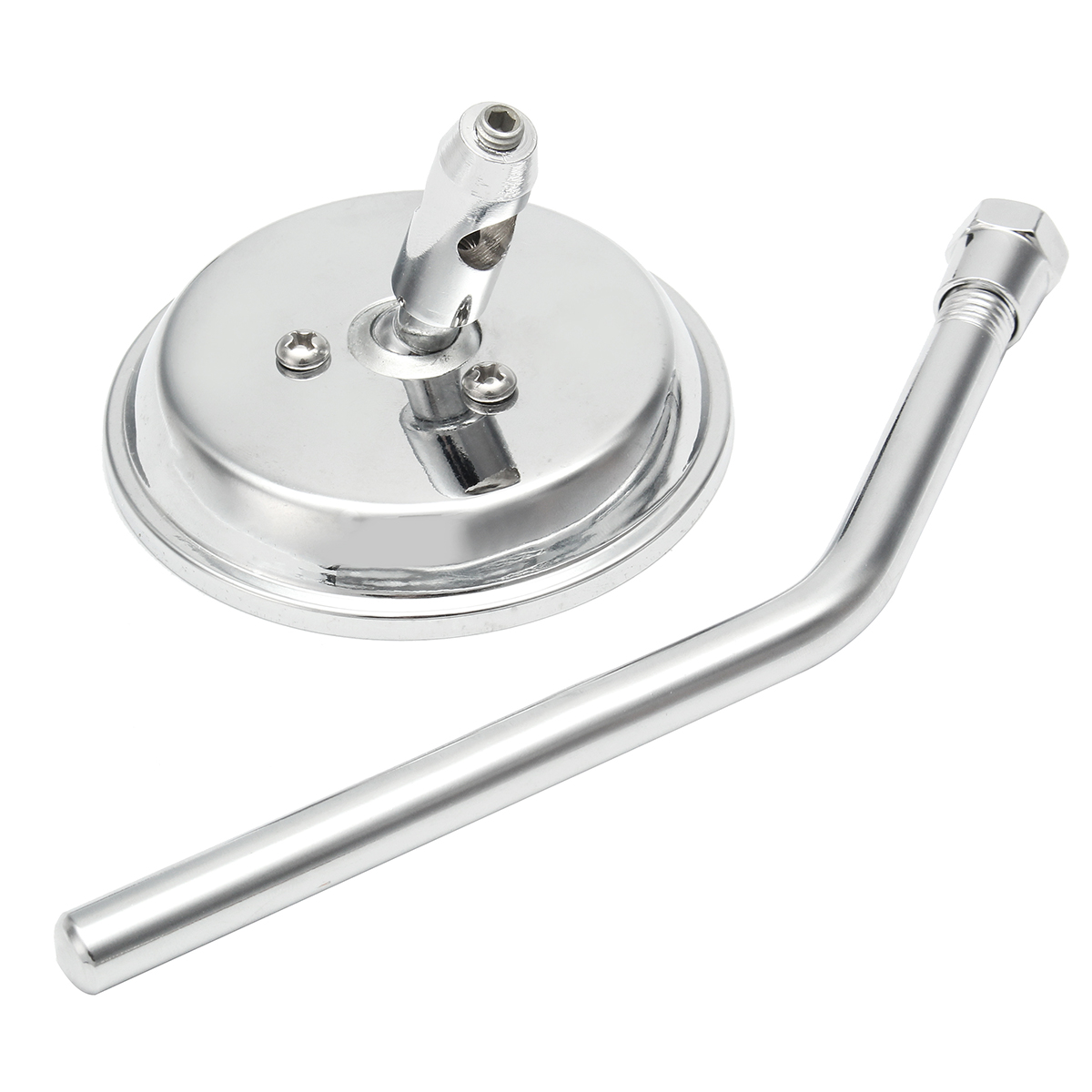 Chrome-Round-Classic-Retro-Motorcycle-Rear-View-Mirror-For-Harley-Thruxton-Bonneville-1206937