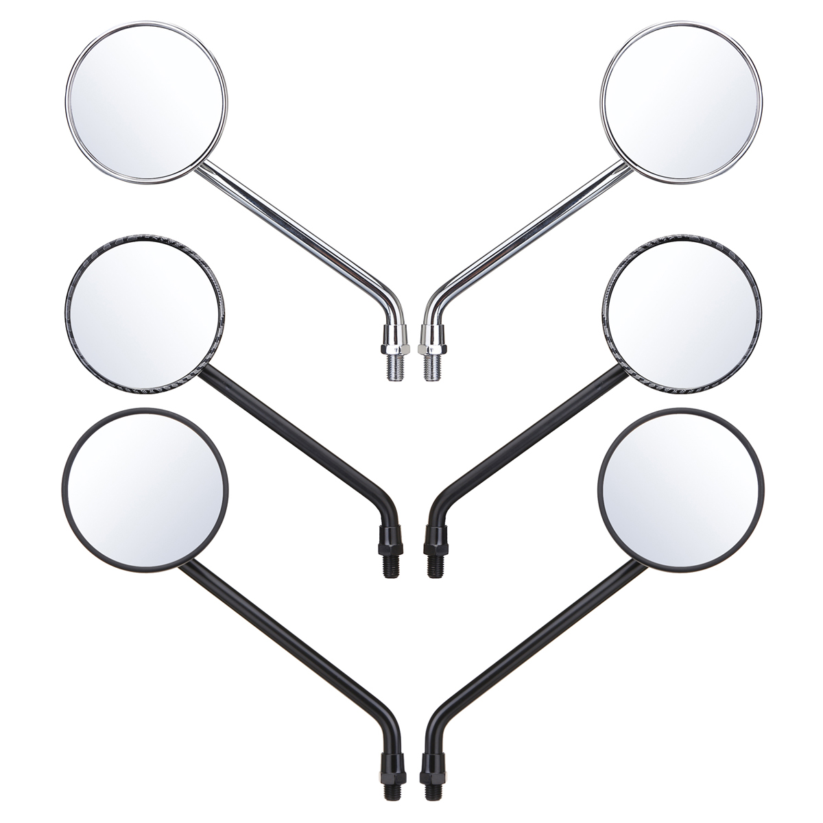 Diameter-85mm-Retro-Round-Rearview-Motorcycle-Mirrors-LongShort-Handle-For-Harley-Davidson-1337924