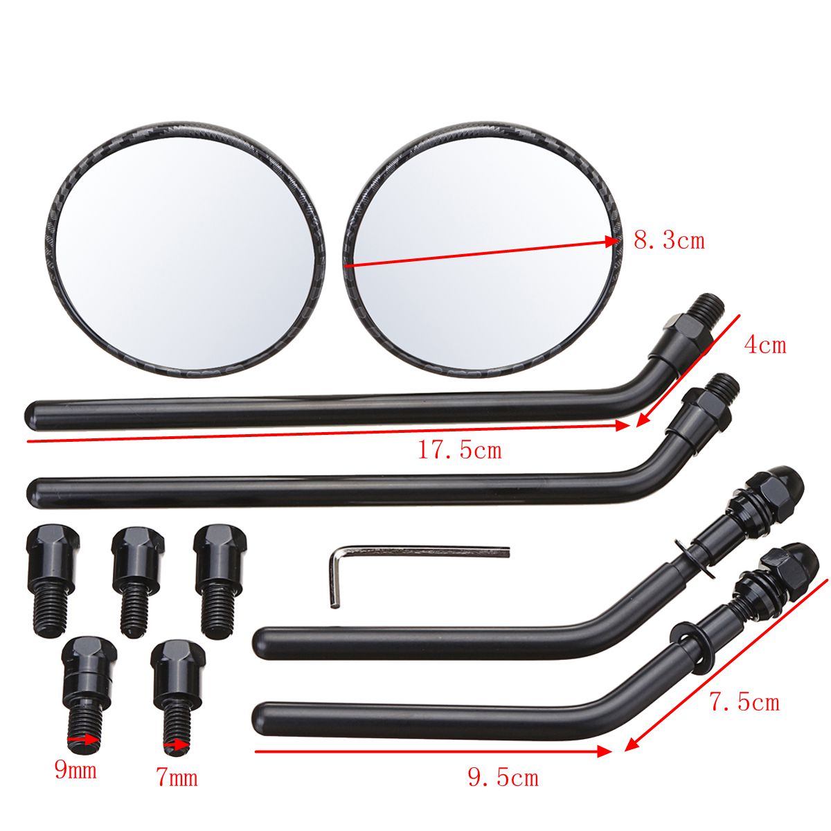 Diameter-85mm-Retro-Round-Rearview-Motorcycle-Mirrors-LongShort-Handle-For-Harley-Davidson-1337924
