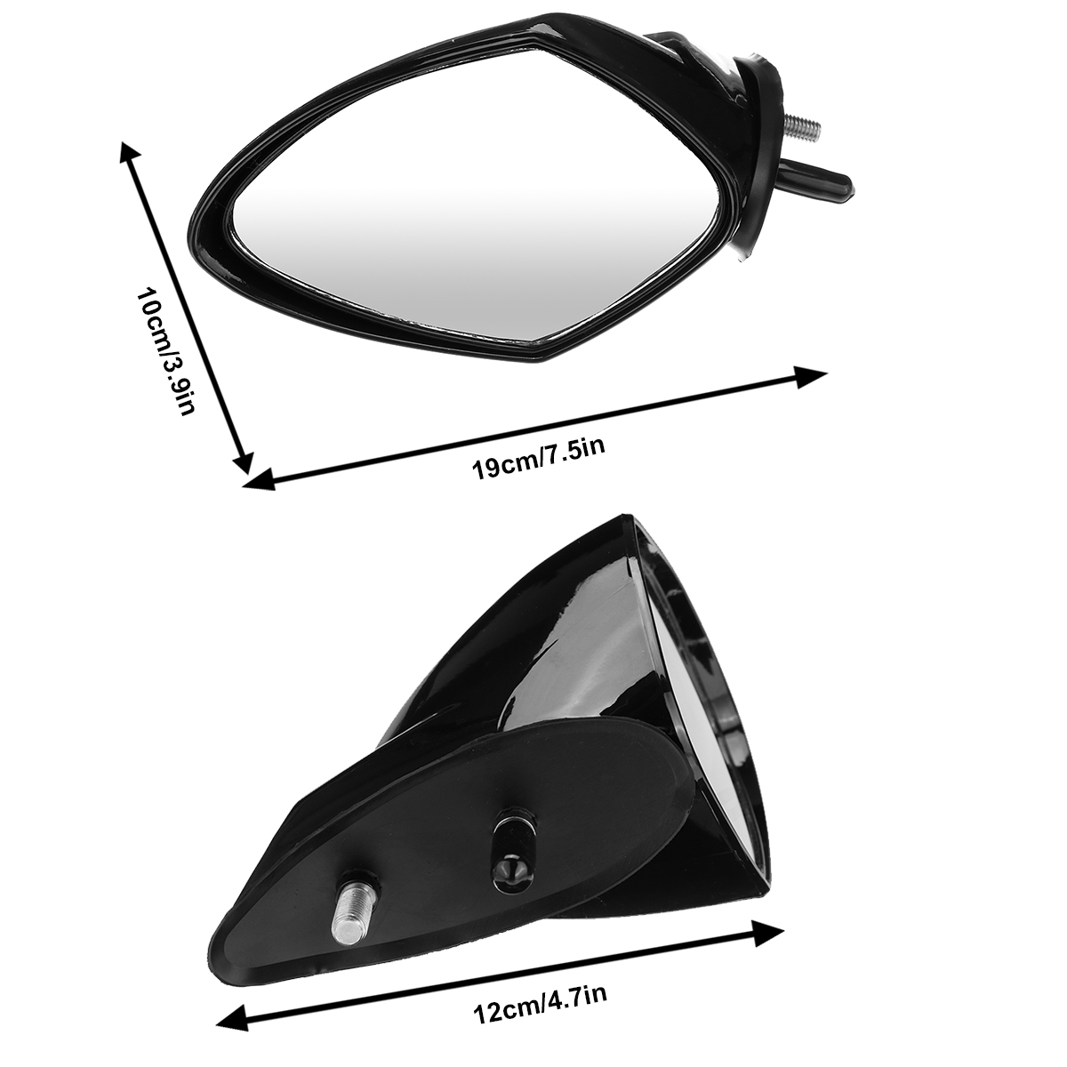 LeftRight-Side-Rearview-Mirrors-For-Yamaha-05-09-WaveRunner-VX110-Deluxe-Motorboat-1784243