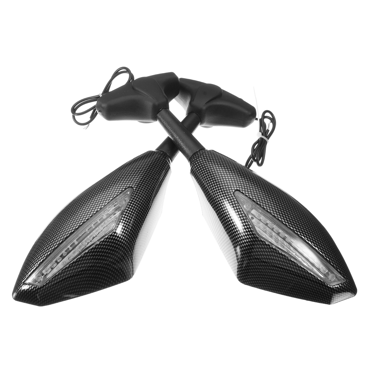 Motorcycle-LED-Turn-Signal-Rear-View-Mirrors-Carbon-Fiber-For-HondaSuzukiKawasakiYamaha-1259973