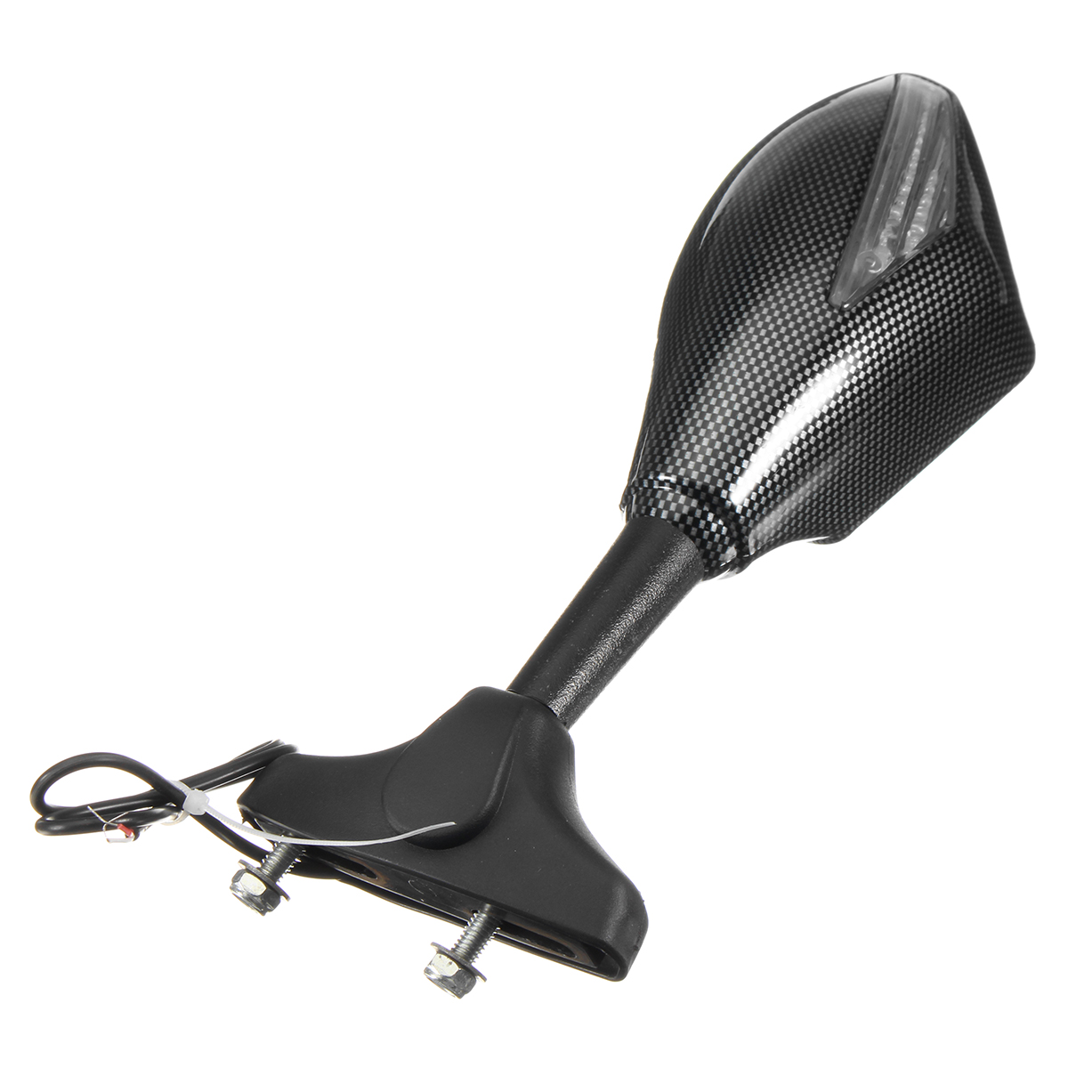 Motorcycle-LED-Turn-Signal-Rear-View-Mirrors-Carbon-Fiber-For-HondaSuzukiKawasakiYamaha-1259973
