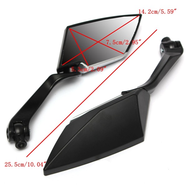 Motorcycle-Rear-View-Side-Mirrors-Black-Universal-For-Honda-Yamaha-Suzuki-1008938