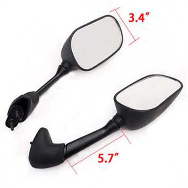 Motorcycle-Side-Mirrors-Black-For-2000-2003-YAMAHA-FZS600-FAZR-YZF-R6-YZF-R1-25787