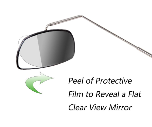 Motorcylce-Rear-View-Mirror-Glass-Full-Rim-Plain-Eyeglasses-Eyewear-Unisex-1194988