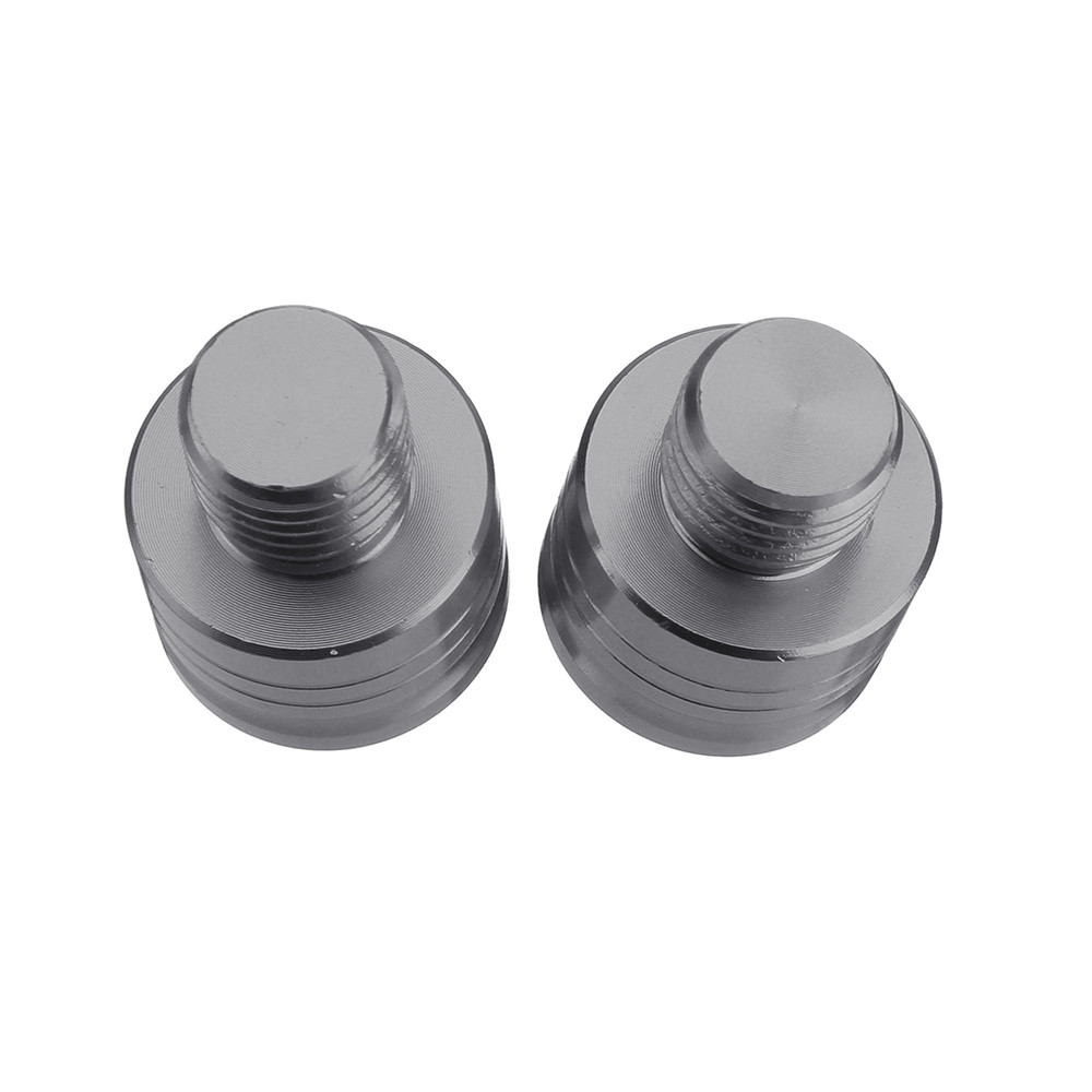 Pair-10MM-Billet-Aluminium-Threaded-Motorcycle-Motorbike-Mirror-Blanking-Screw-Plugs-1425722