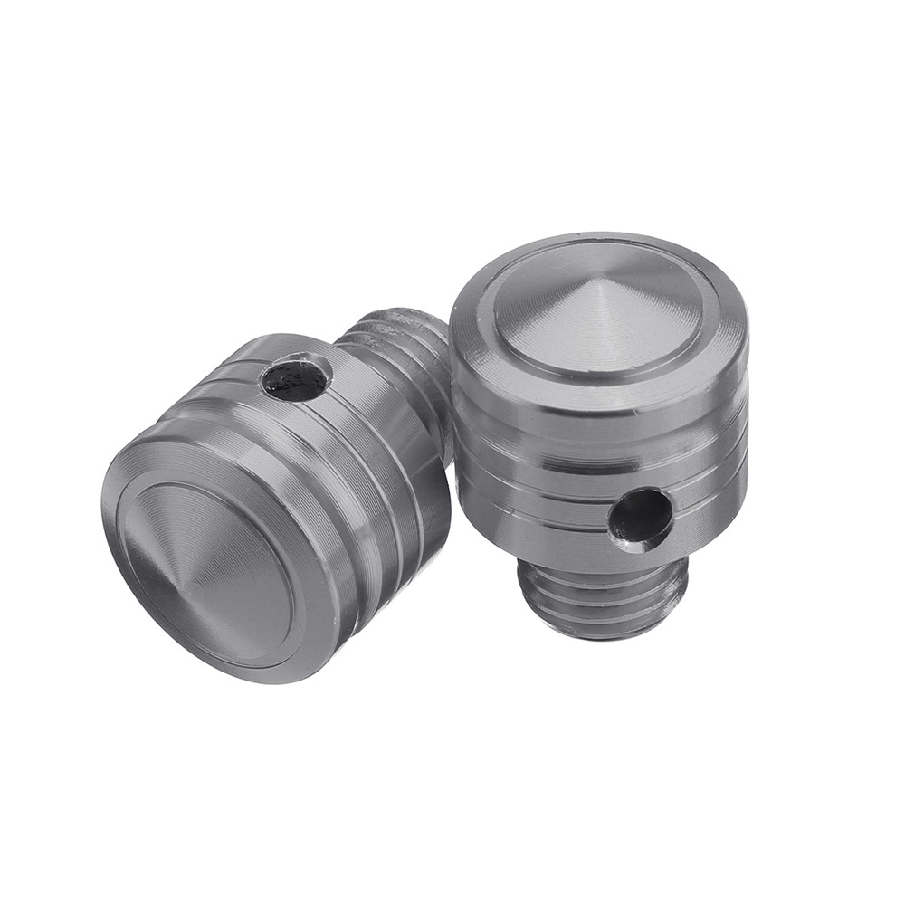 Pair-10MM-Billet-Aluminium-Threaded-Motorcycle-Motorbike-Mirror-Blanking-Screw-Plugs-1425722