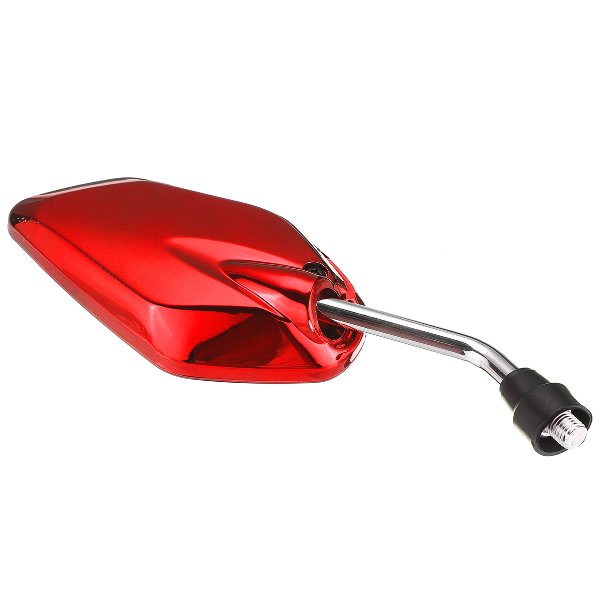 Pair-10MM-Universal-Motorcycle-Motorbike-Side-Rearview-Mirror-Clear-Aluminum-New-1667207