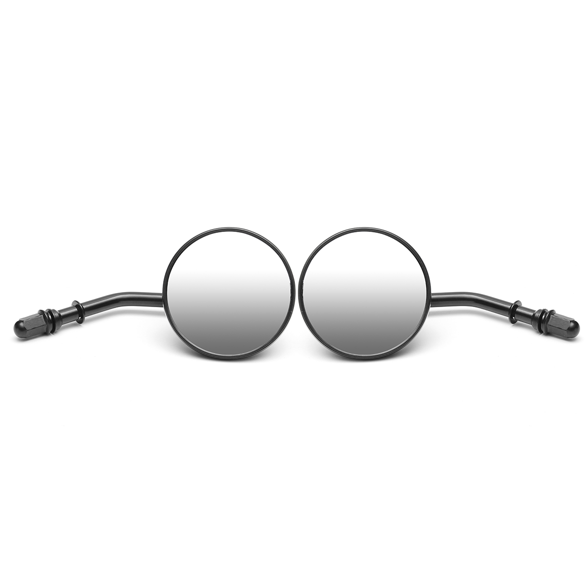 Pair-3quot-Round-Motorcycle-Rear-View-Mirrors-Aluminum-Classic-Retro-For-Davidson-Ryca-XL-Sportster--1166986