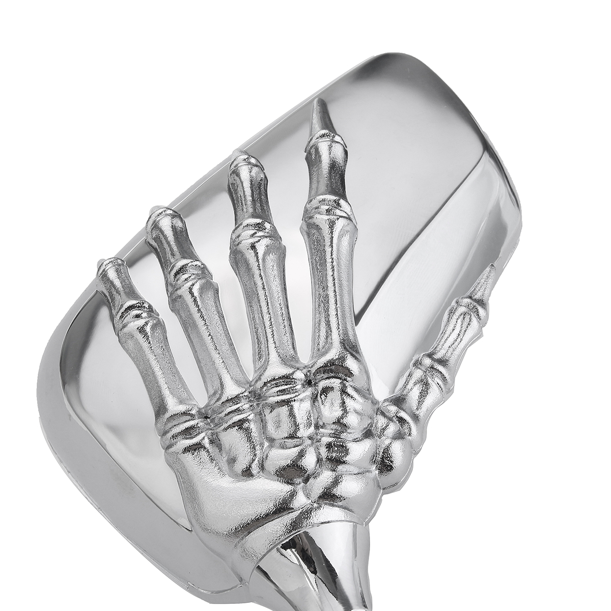 Pair-8mm-Motorcycle-Mirror-Skull-Bone-Skeleton-Hand-Universal-ChromeBlack-1260875
