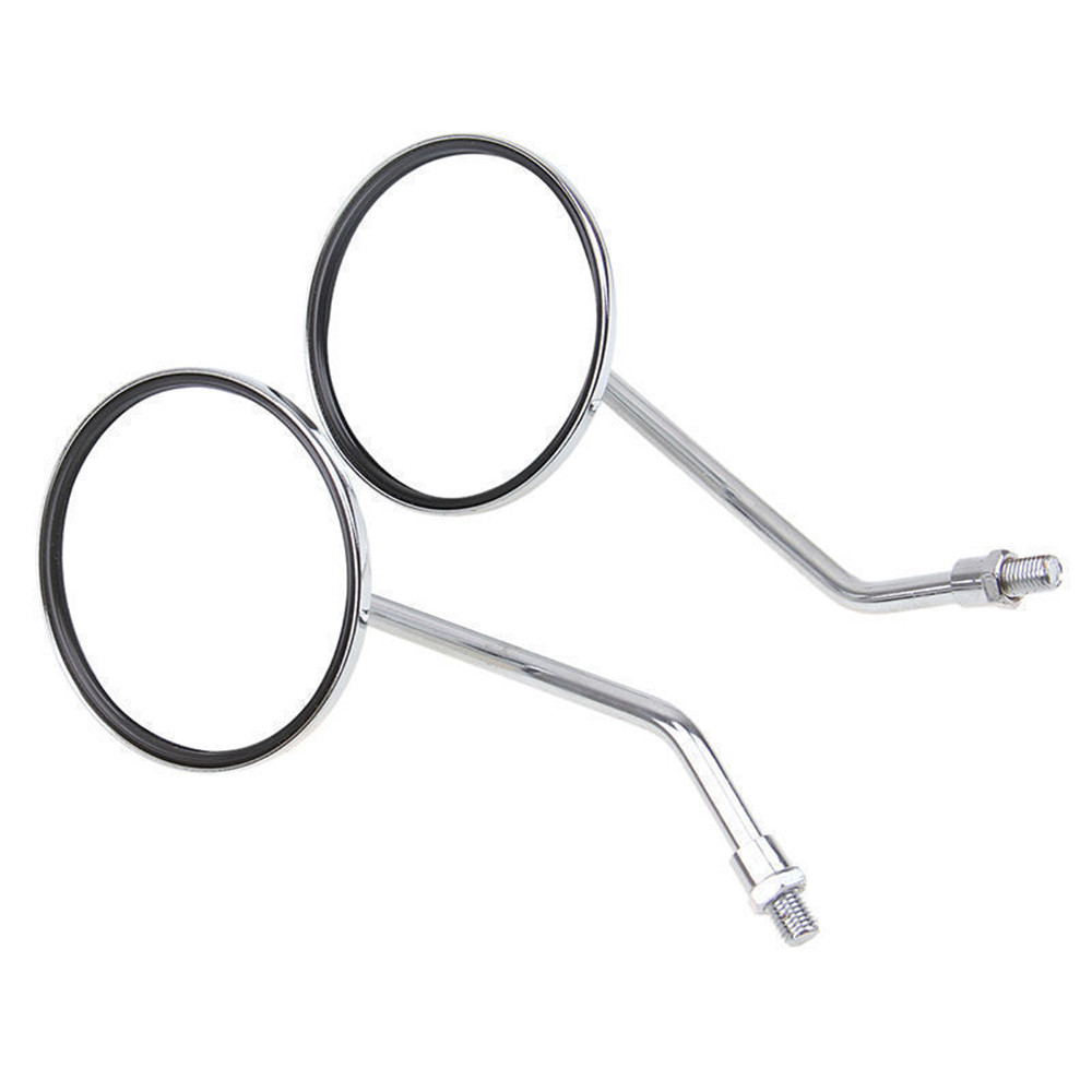 Pair-Back-View-Motorcycle-Mirrors-Electric-Bicycle-Rearview-Mirrors-Moped-8mm-Round-1324236
