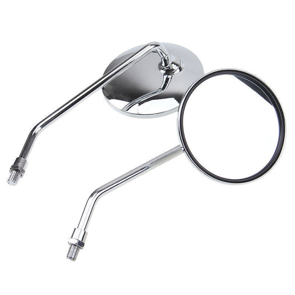 Pair-Back-View-Motorcycle-Mirrors-Electric-Bicycle-Rearview-Mirrors-Moped-8mm-Round-1324236