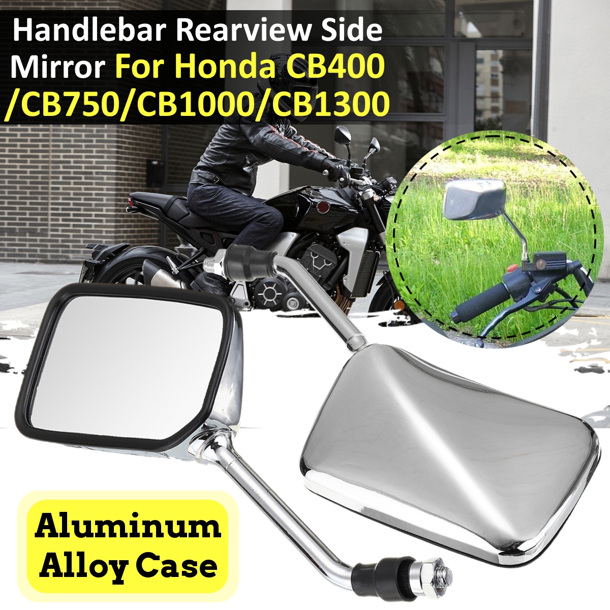 Pair-Motorcycle-Handlebar-Rearview-Side-Mirror-For-Honda-CB400CB750CB1000CB1300-1667440