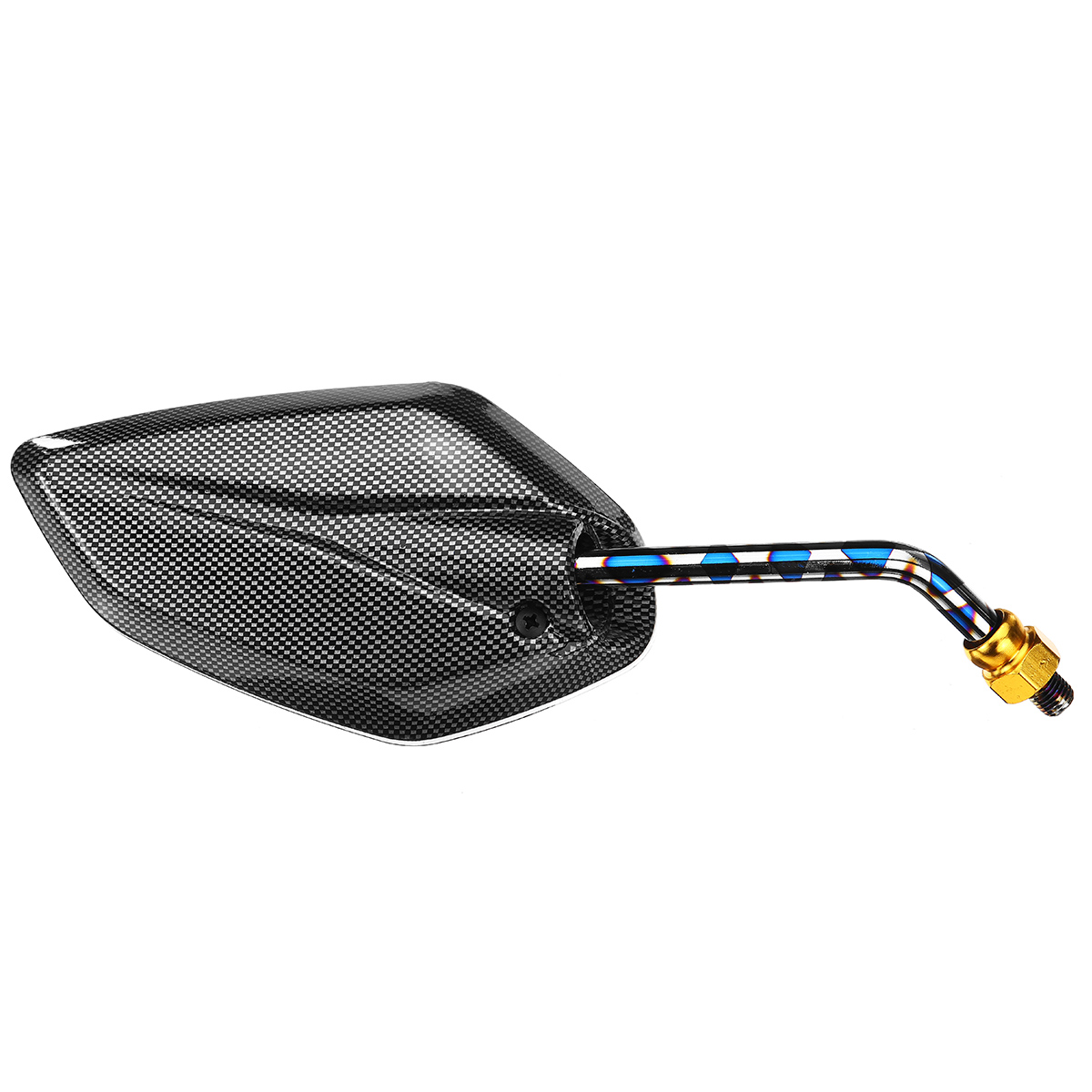 Pair-Stainless-Steel-Motorcycle-Rearview-Mirror-For-10mm-Mirror-Hole-1632785