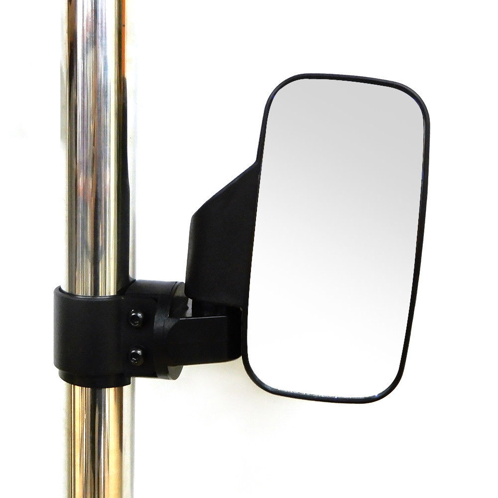 Pair-Universal-Motorcycle-Mirrors-UTV-Handle-Bar-Side-Rear-View-Mirrors-Shockproof-1320085