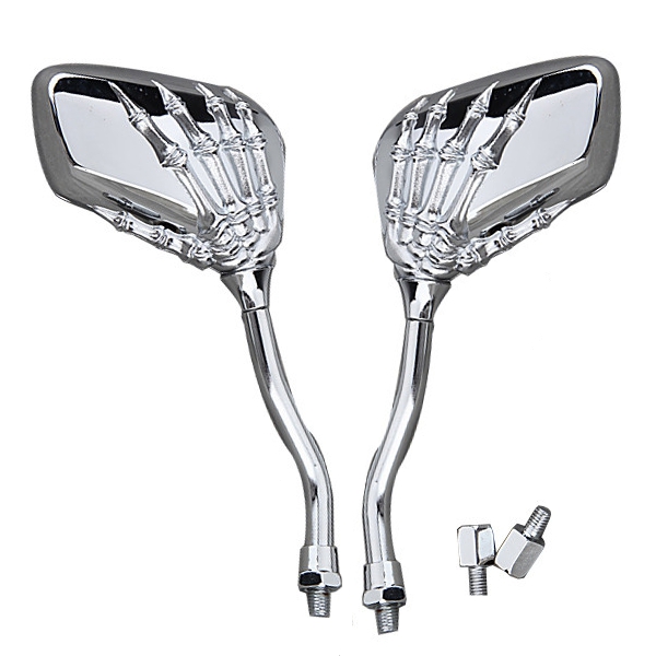 Skull-Claw-Rear-View-Mirrors-for-Motorcycle-HarHondaSuzukiYamaha-26180