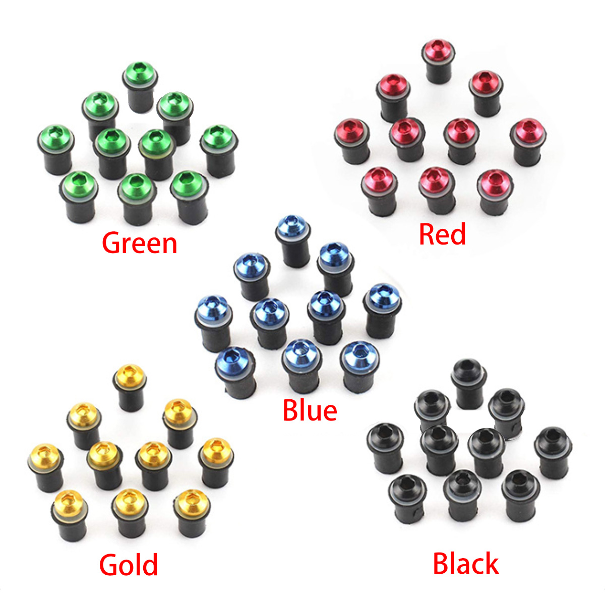 10PCS-M5-Motorcycle-Windscreen-Windshield-Screw-Kit-Nuts-Washers-With-Wrench-1769719