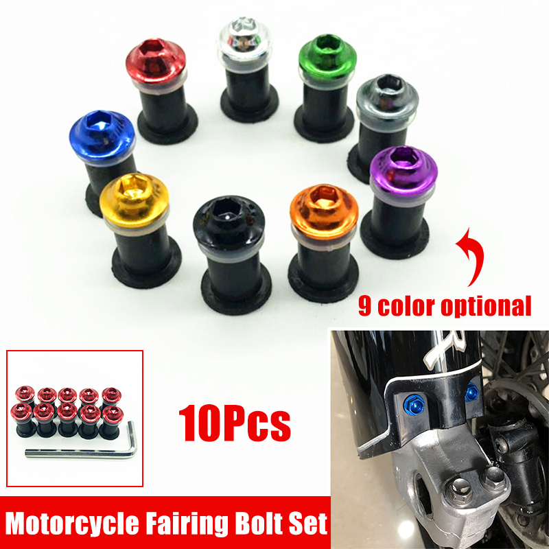 10PCS-Screws-Set-Motorcycle-Fairing-Windshield-Body-Modification-Bolt-Set-1818838