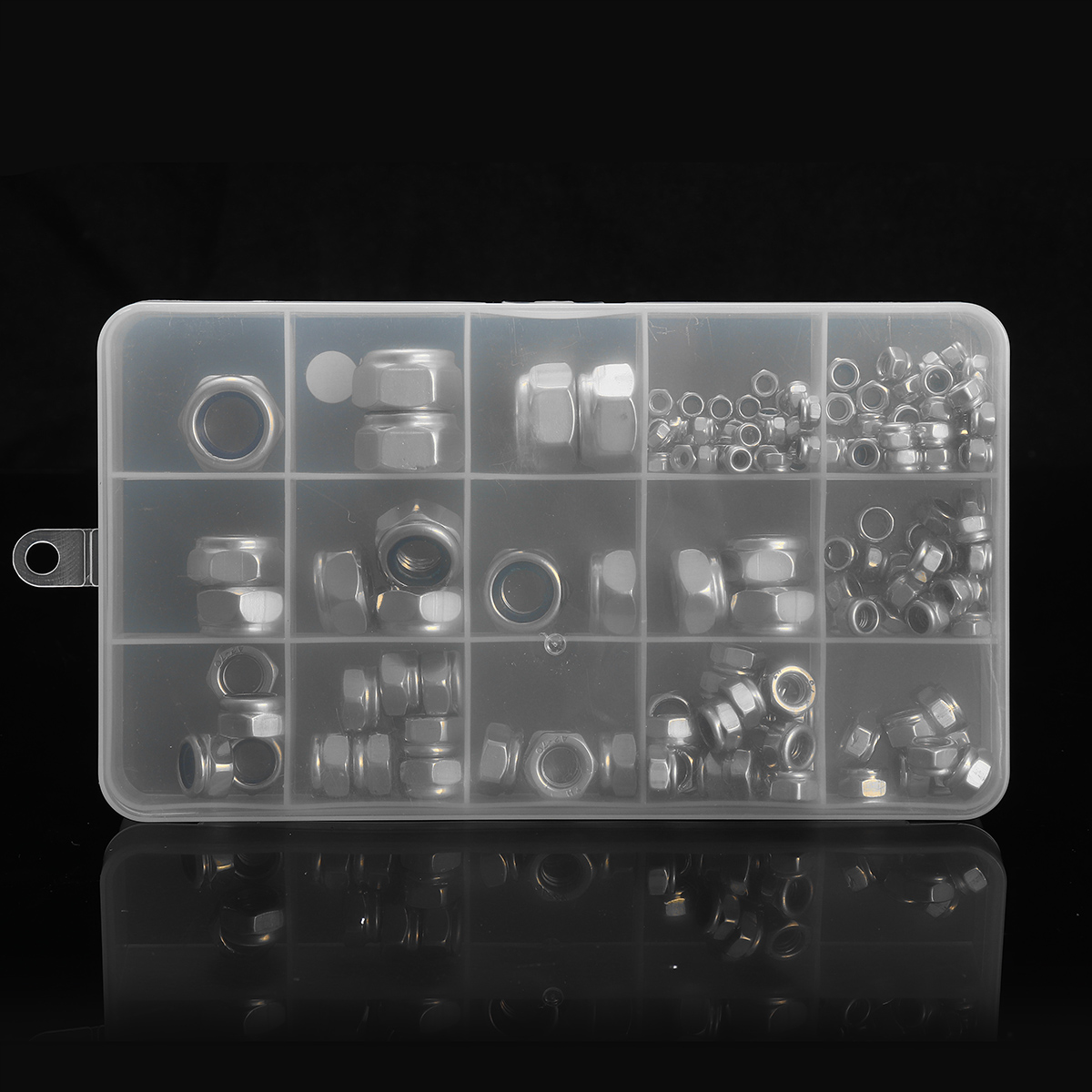 170Pcs-Stainless-Steel-Lock-Nut-Assortment-M345681012-Nylon-Insert-Kit-1713402