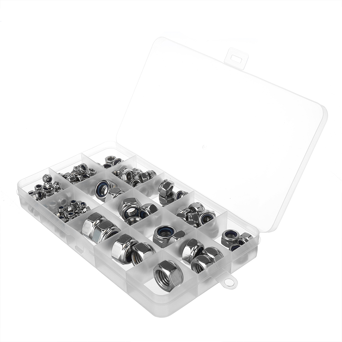 170Pcs-Stainless-Steel-Lock-Nut-Assortment-M345681012-Nylon-Insert-Kit-1713402