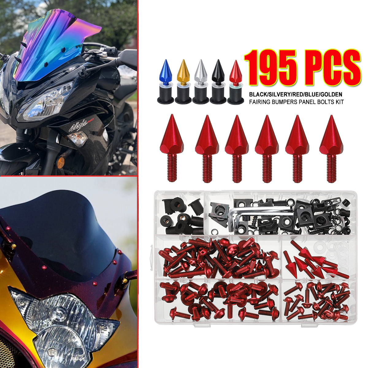 177PLUS-Fairing-Bumpers-Panel-Bolts-Kit-Fastener-Clips-Screw-For-Motorcycle-1734867