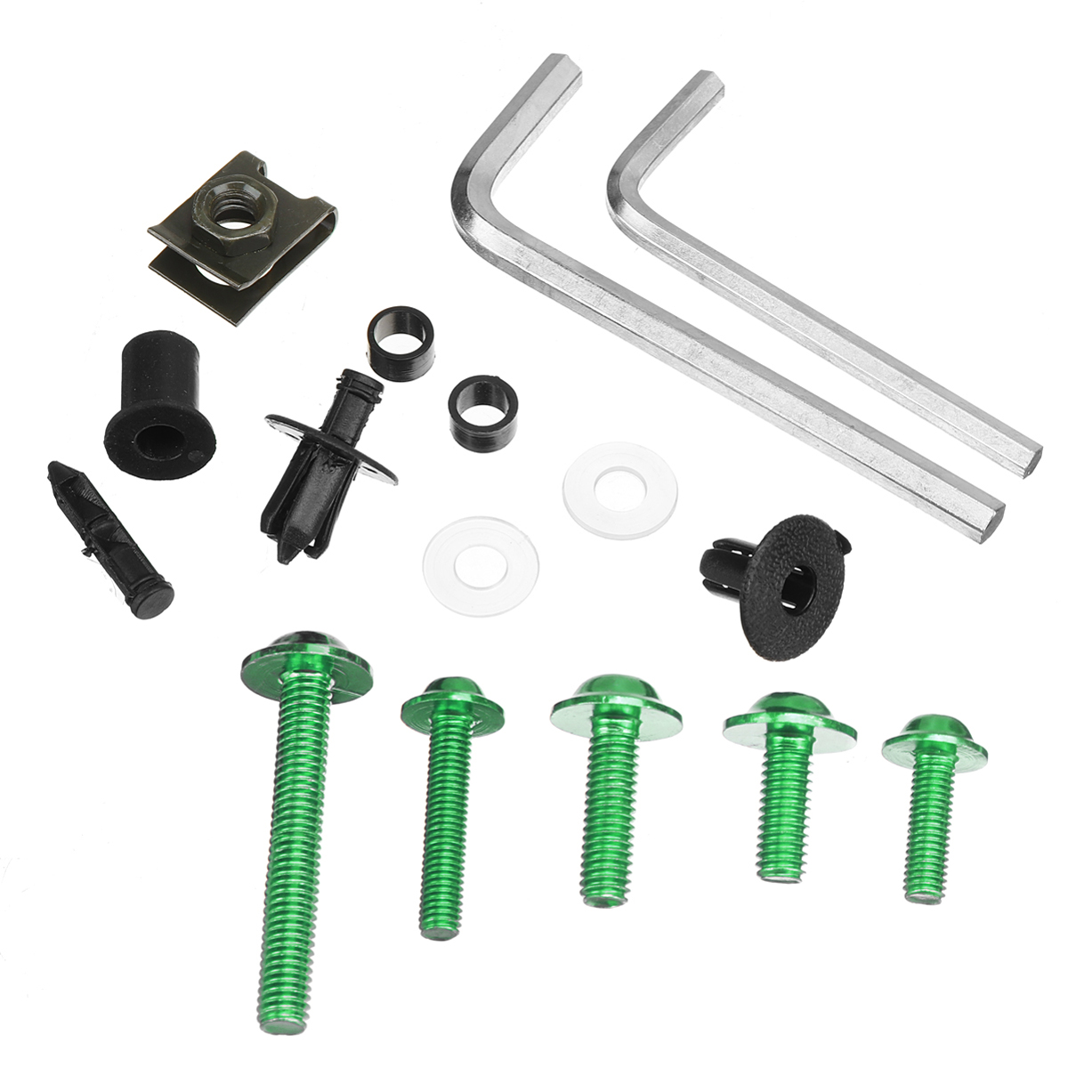 195PCS-Motorcycle-Windscreen-Fairing-Body-Bolt-Kit-Fastener-Clips-Screws-1734875