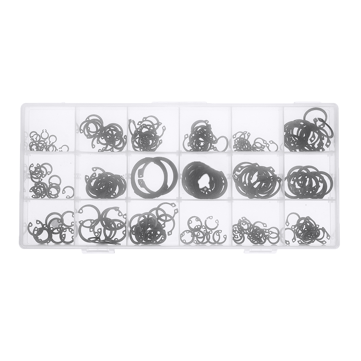 225Pcs-C-Clip-Snap-C-type-Circlip-Kit-External-Retaining-Ring-Assortment-Set-Black-1574245