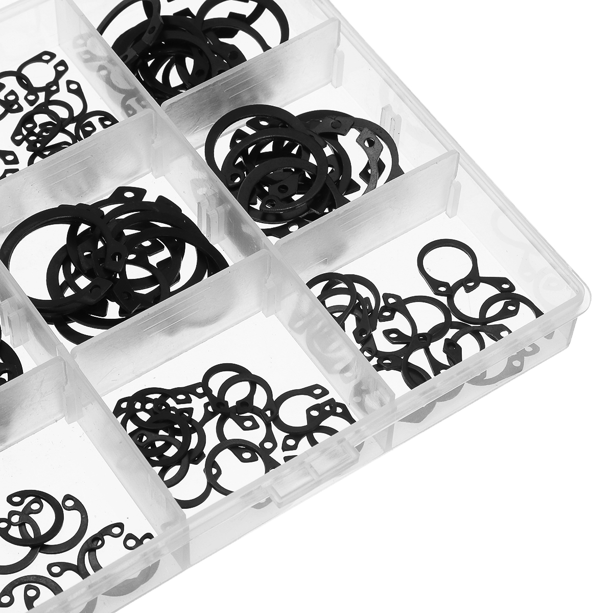 225Pcs-C-Clip-Snap-C-type-Circlip-Kit-External-Retaining-Ring-Assortment-Set-Black-1574245