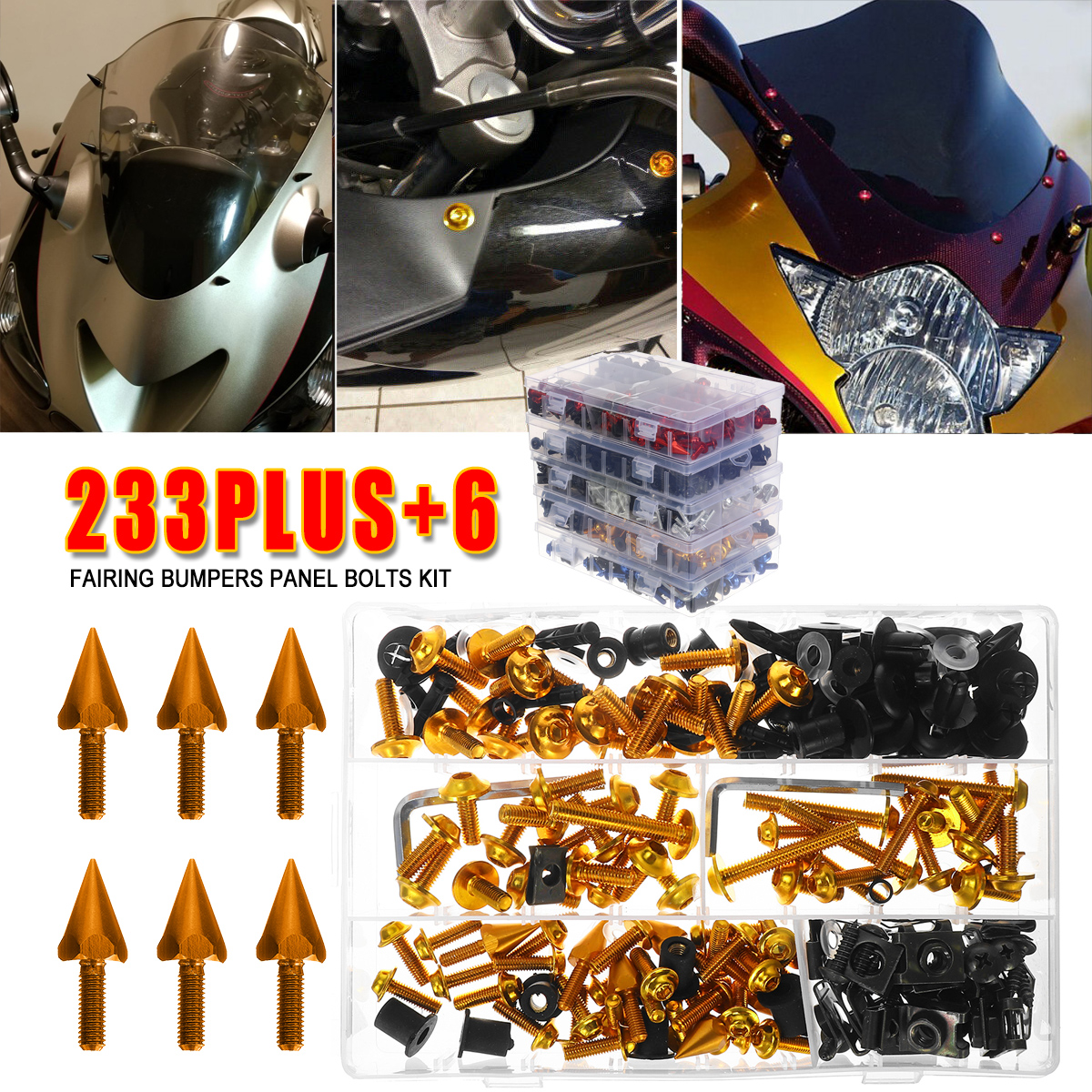 233PLUS-Fairing-Bumpers-Panel-Bolts-Kit-Fastener-Clips-Screw-For-Motorcycle-1734869
