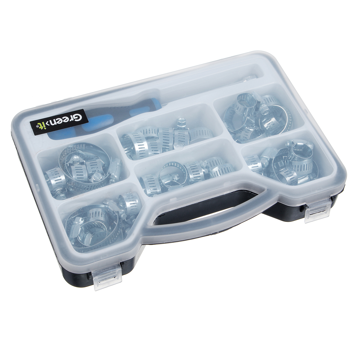 40pcs-Set-Stainless-Steel-Hose-Pipe-Clips-Clamps-Adjustable-Screw-Band-Oil-Pipe--Fastener-Spring-Cli-1671290