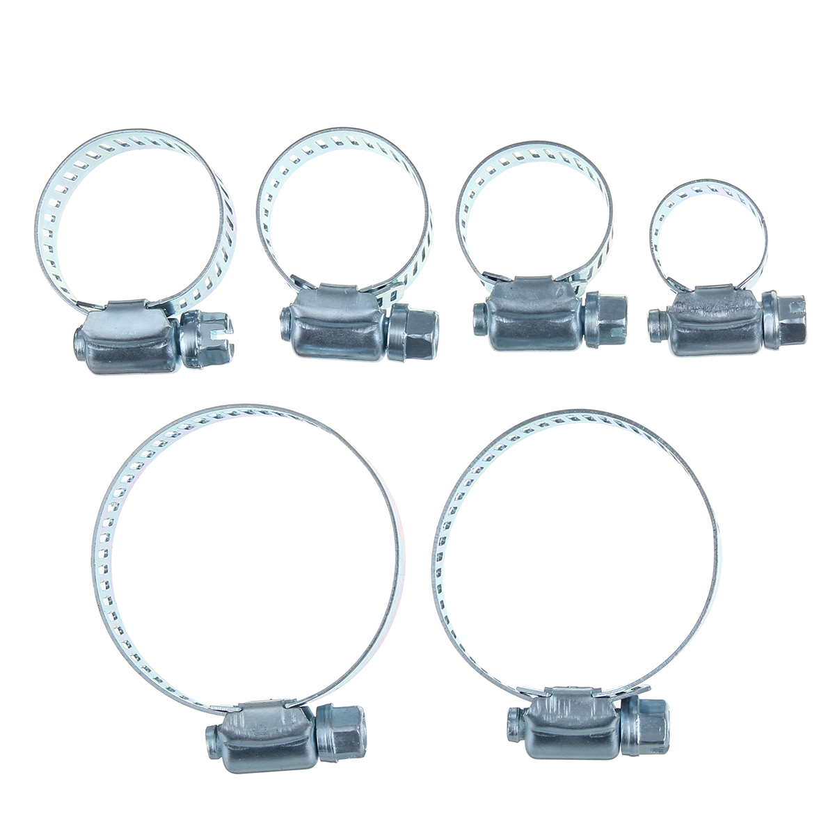 40pcs-Set-Stainless-Steel-Hose-Pipe-Clips-Clamps-Adjustable-Screw-Band-Oil-Pipe--Fastener-Spring-Cli-1671290