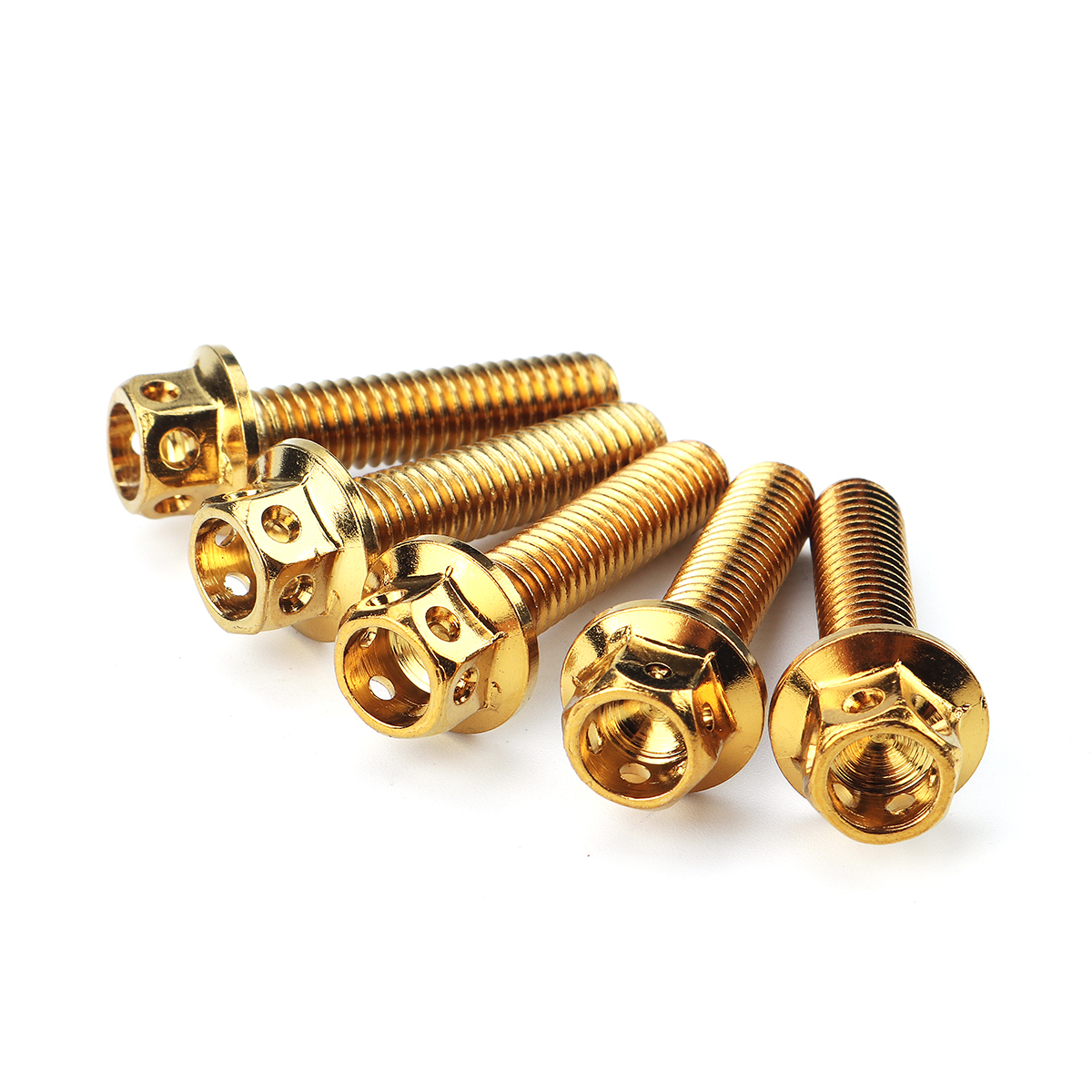 5pcs-Set-10-50mm-M6-Motorcycle-Swingarm-Spools-Slider-Stand-Hexagon-Head-Screws-1758156
