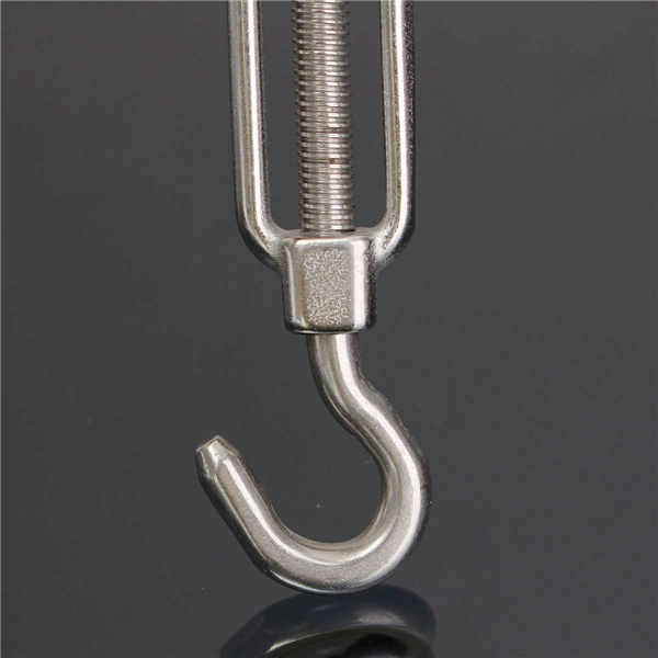 6mm-Stainless-Steel-Hook-Eye-Turn-Buckle-Rigging-Screws-Silver-988628