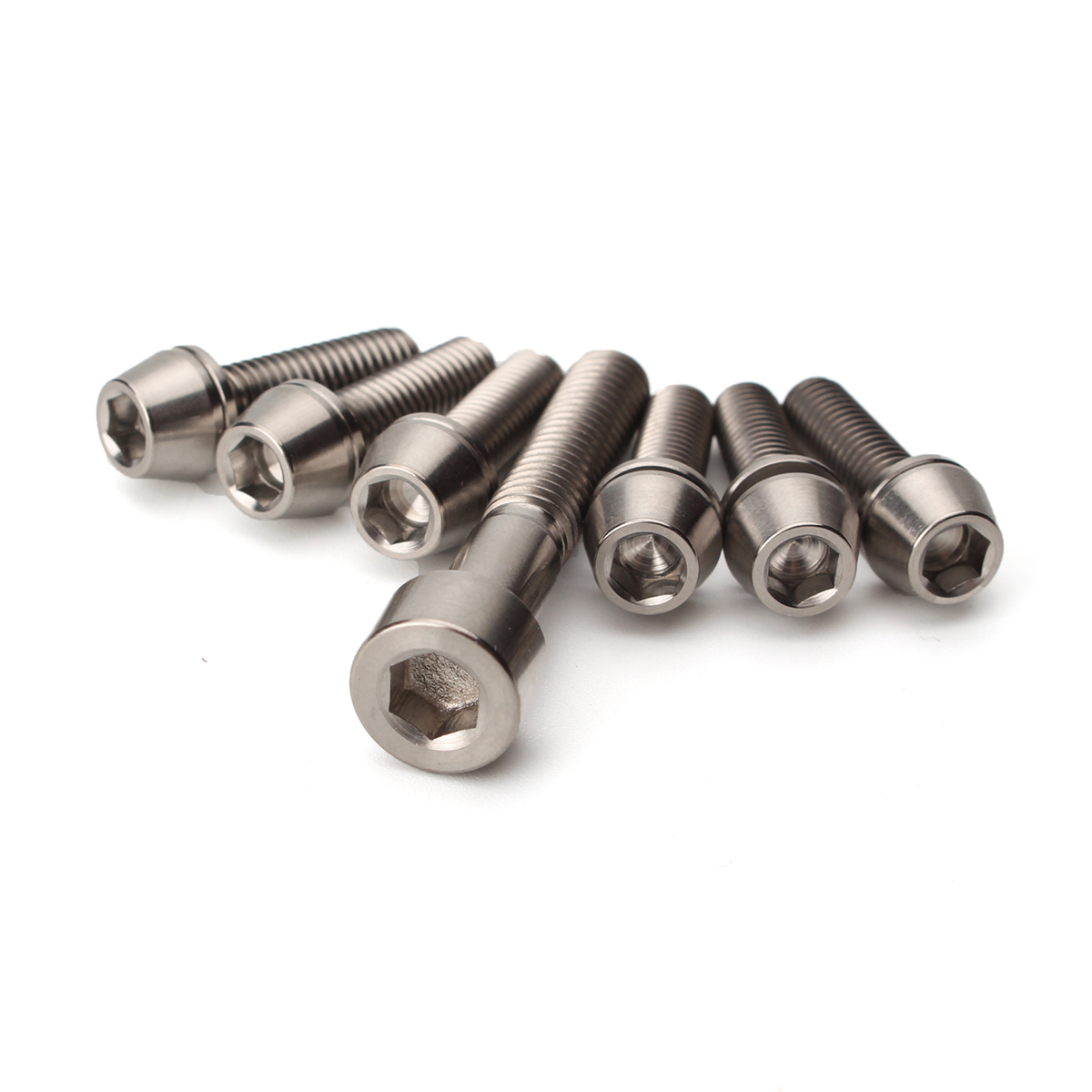7Pcs-Ti-Titanium-Bolt-Screw-Kit-M5-M6-Taper-Set-1108517