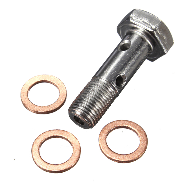 M10-x-100-Stainless-Double-Banjo-Bolt-Motorcycle-Brake-Caliper-Master-Cylinder-1023293