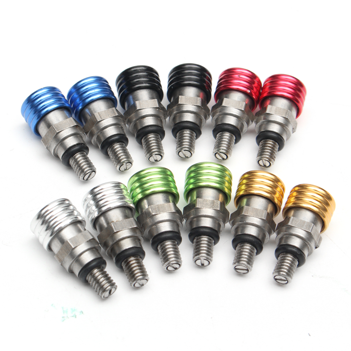 Pair-M4x07mm-Fork-Air-Bleeder-Valve-Screw-For-Enduro-KTM-Off-Road-HUSKY-WP-Marzocchi-1164830