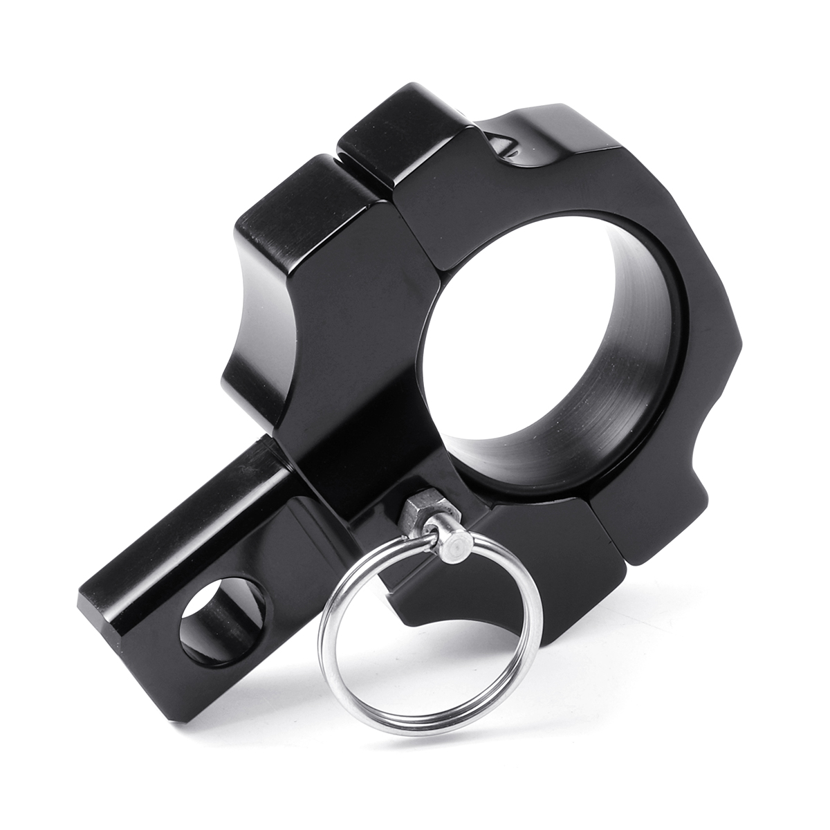 Quick-Release-175inch2inch-Whip-Flagpole-Light-Bracket-ATV-Mount-Black-Cast-Aluminum-1462975