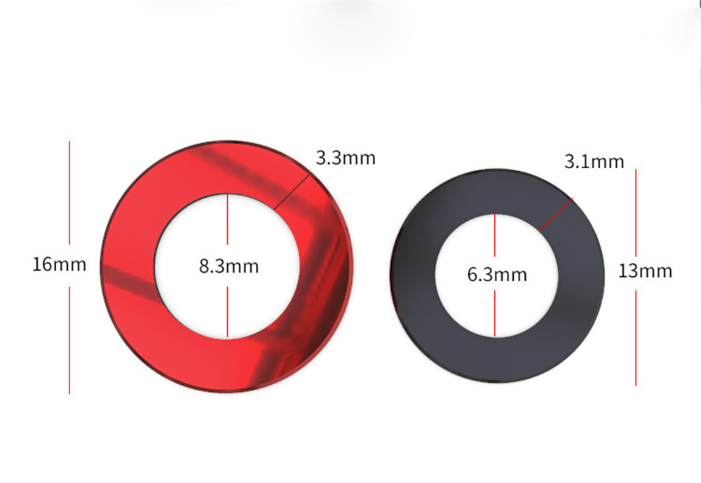 Spirit-Beast-Motorcycle-Aluminum-Alloy-Flat-Washer-Install-Screw-Shim-Decoration-1427141