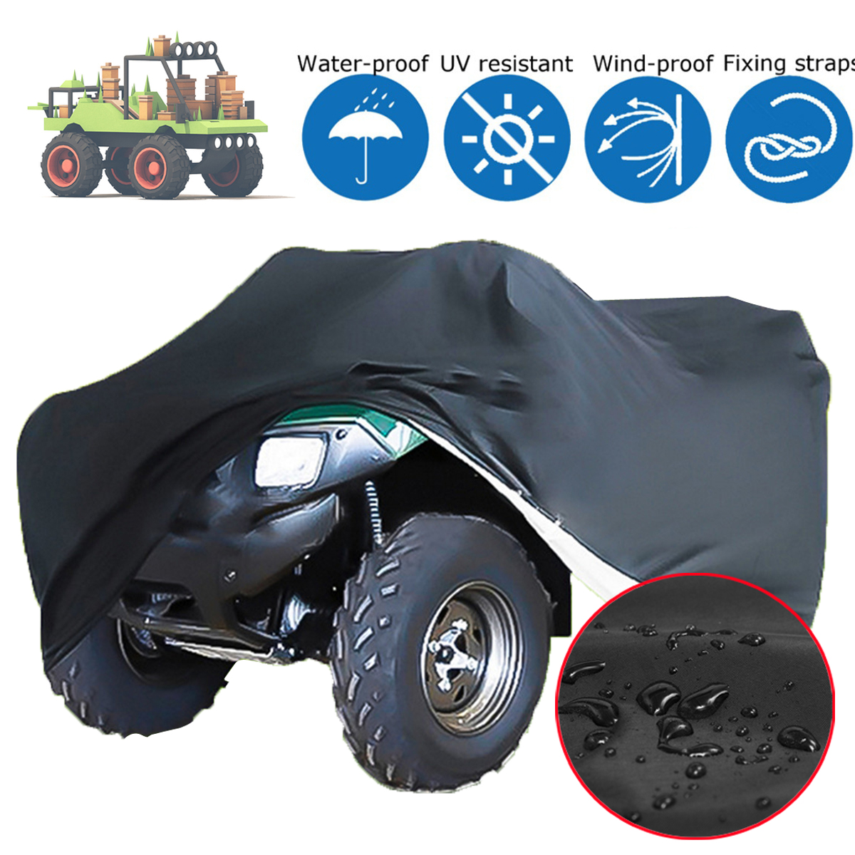 140x66x91CM-Durable-Lawn-Tractor-Riding-Mower-Lawnmower-Cover-Waterproof-UV-Protect-Cover-1341723